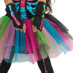 Karnevalový kostým – farebná kostra M